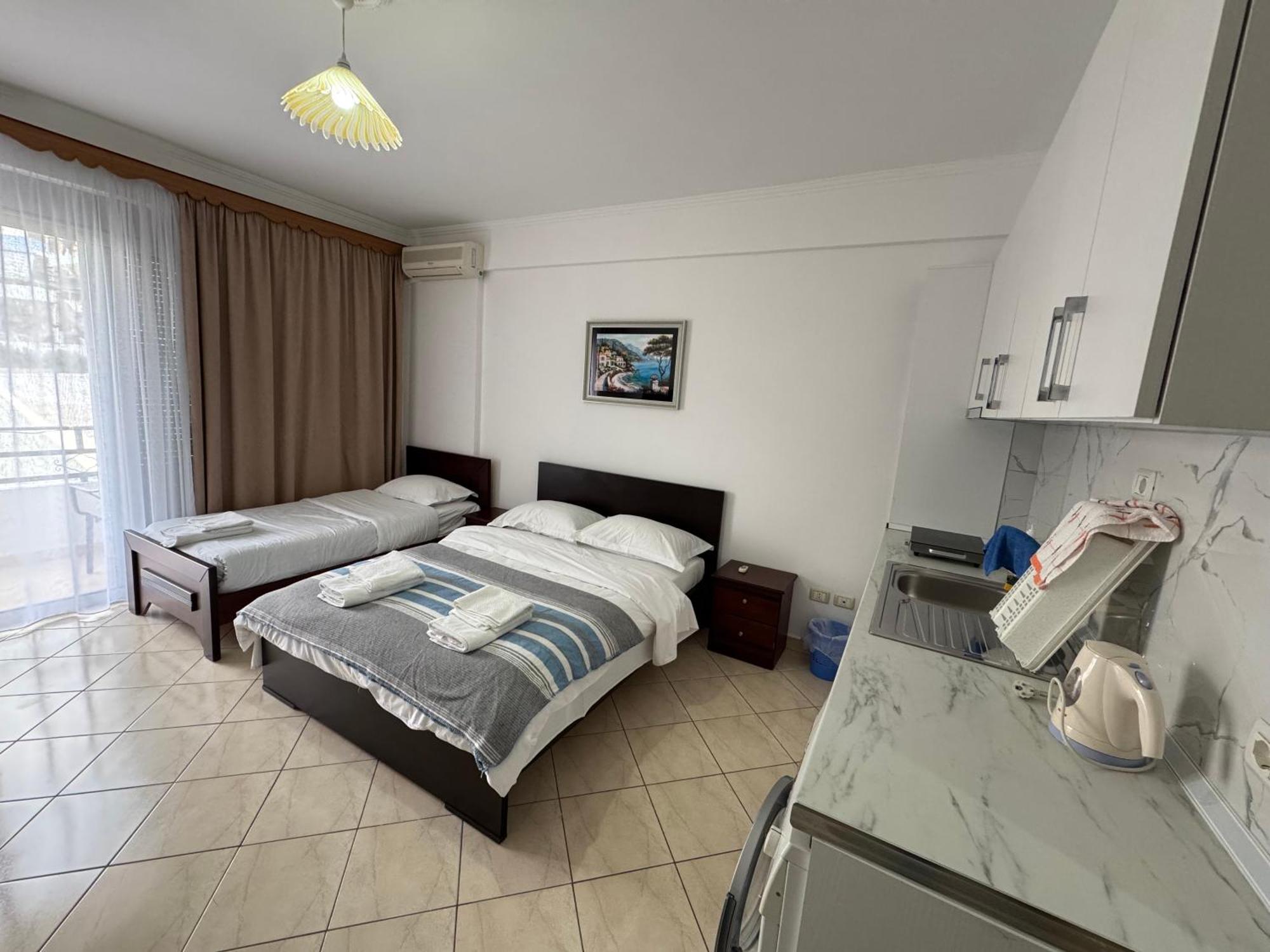 Comfort Apartments Promenade Saranda Kültér fotó